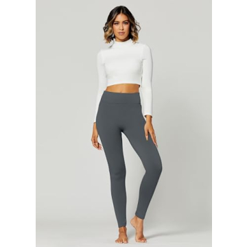 Conceited Fleece Lined Leggings for Women - Stylish Warm Layering