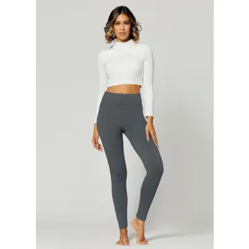 Conceited Fleece Lined Leggings for Women - Stylish Warm Layering