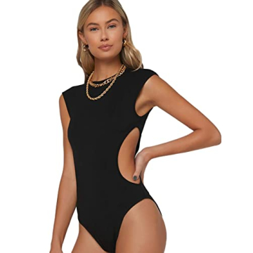 Stylish Verdusa Women's Cut Out Bodysuit - Perfect for Summer