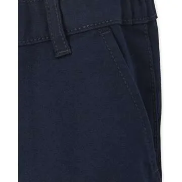 The Children's Place baby boys and Toddler Stretch Skinny Chino Pants Jeans, New Navy Single, 3T US