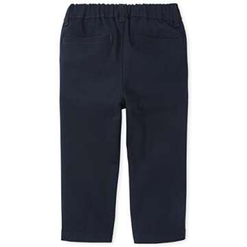 The Children's Place baby boys and Toddler Stretch Skinny Chino Pants Jeans, New Navy Single, 3T US