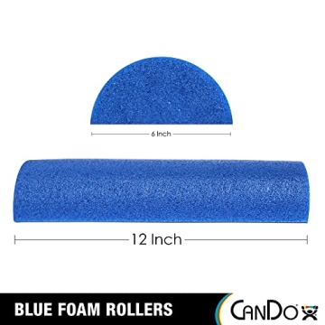 CanDo Foam Roller for Fitness and Physical Therapy