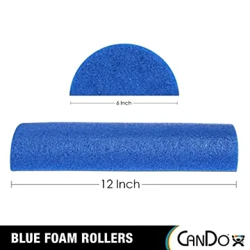 CanDo Foam Roller for Fitness and Physical Therapy