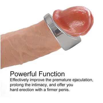 Tabuy Stainless Steel Cock Ring for Enhanced Sexual Stimulation