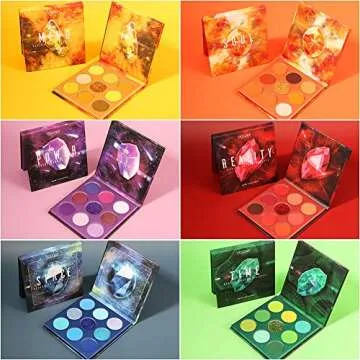 Docolor Gemstone Eye Shadow Palette with 54 Color Shades