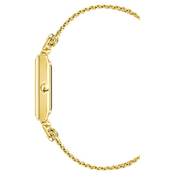 Anne Klein Women's Gold-Tone Mesh Bracelet Watch