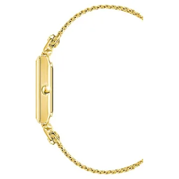 Anne Klein Women's Gold-Tone Mesh Bracelet Watch