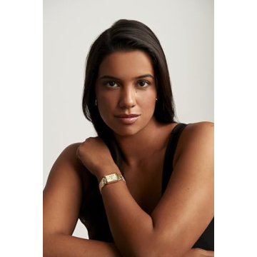 Anne Klein Women's Gold-Tone Mesh Bracelet Watch