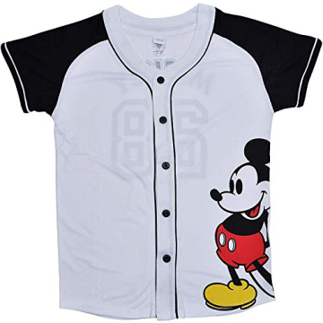 Disney Mickey Mouse Women's Jersey Shirt - Stylish & Comfortable
