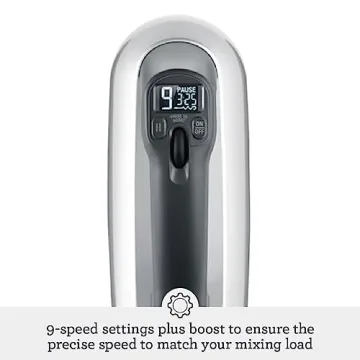 Breville Handy Mix Scraper BHM800RCH for Easy Mixing