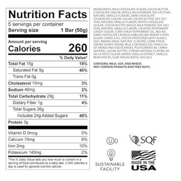 MoodiBars Christmas 5 Variety Chocolate Gift Pack