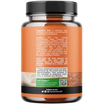 Herbal Thyroid Support Complex - Potent Kelp Iodine Supplement with L Tyrosine, Bladderwrack, Seleni...