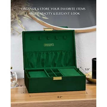 Benevolence LA Jewelry Storage Box Velvet for Women