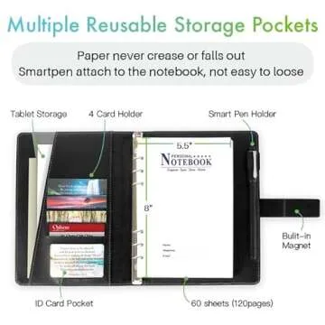 Ophaya 2 in 1 Digital Pen Smart Pen Writing Set, Includes Smartpen, Notebook, Use with Ophaya App for Notes Taking, Recording, Storing