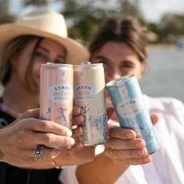 Lyre's Amalfi Spritz Premium Non Alcoholic Spirits, Ready To Drink Mocktails & Nonalcoholic Drinks, ...