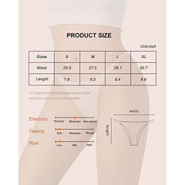 Seamless G-String Thongs for All-Day Comfort and Style