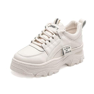 NCNDB Women's Trendy Clunky Sport Sneakers - Fashion Comfort for All-Day Wear