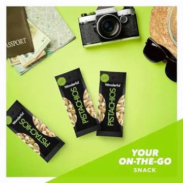 Wonderful Pistachios Roasted and Salted Snack for All