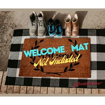 Buffalo Plaid Rug 28x43 Stylish Indoor Outdoor Mat