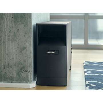 Bose Acoustimass 10 Series V Home Theater Speaker System, Black