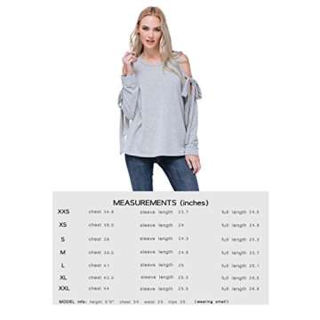 Pleione Open Shoulder Tie Sleeve Crewneck Sweatshirt Navy XS