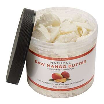 Sunaroma Body Butters for Skin and Hair (Mango Butter)
