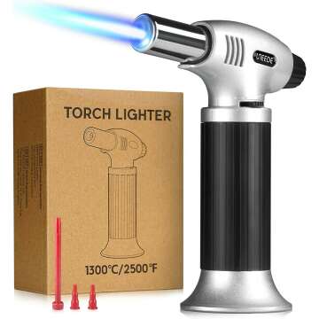 Gibot Adjustable Butane Cooking Torch