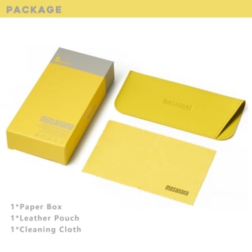 mosanana Oval Cat Eye Sunglasses for Women Vintage Style