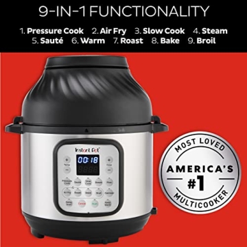 Instant Pot Duo Crisp 9-in-1 Multifunctional Cooker