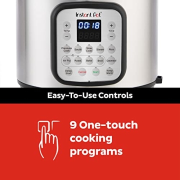 Instant Pot Duo Crisp 9-in-1 Multifunctional Cooker