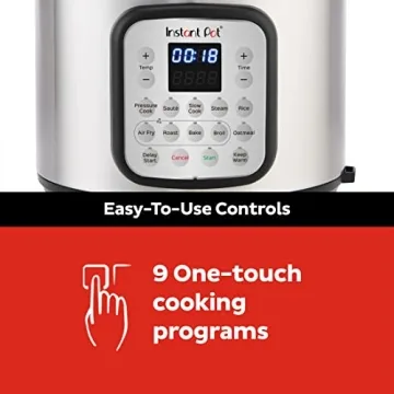 Instant Pot Duo Crisp 9-in-1 Multifunctional Cooker