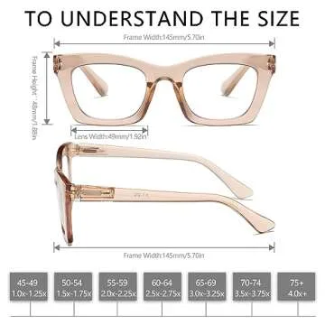 FSRTEP Oprah Style Readers for Women - 12 Pack Stylis Style Reading Glasses with Blue Light Blocking and Spring Hinge 12 MIX +1.5