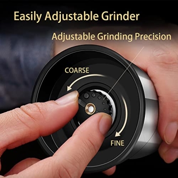 Stylish Salt and Pepper Grinder Set for Fresh Flavor