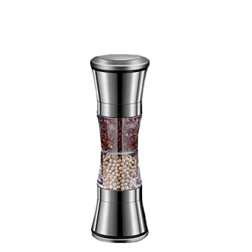 Stylish Salt and Pepper Grinder Set for Fresh Flavor