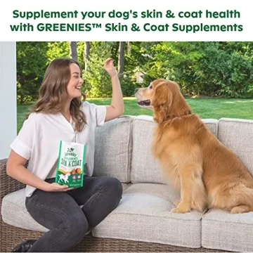 GREENIES Skin & Coat Supplements for Healthy Dogs