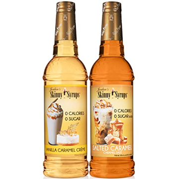 Jordan's Sugar-Free Syrups Vanilla Caramel Creme Bundle