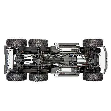 Traxxas 88096-4-WHT Waterproofed All Terrain Mercedes Benz G 63 1/10 Scale and Trail TRX-6 Trail Remote Crawler, White