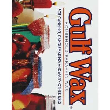 Gulf Wax Paraffin Wax for Canning and Crafts