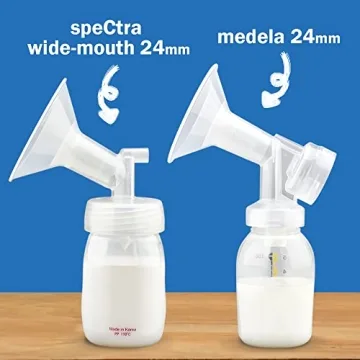 Maymom 19 mm Flange Inserts for Medela and Spectra Pumps