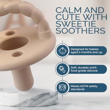 Itzy Ritzy Silicone Pacifiers Safe Stylish Newborns