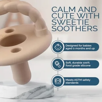 Itzy Ritzy Silicone Pacifiers Safe Stylish Newborns