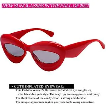Trendy Cat-eye Sunglasses for Women by Akirawang