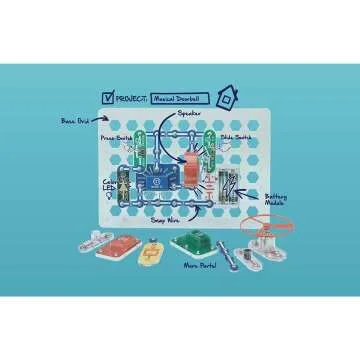Elenco Jr. SC-100 Electronics Kit for Kids 8+