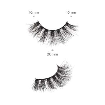 i-ENVY Luxury Mink False Eyelashes With 3D Curl