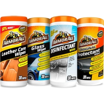 Armor All Interior Car Cleaning Wipes Kit - 4 Count