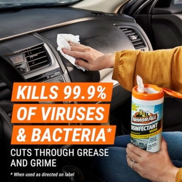 Armor All Interior Car Cleaning Wipes Kit - 4 Count