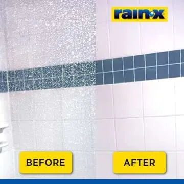 Rain-X 630035 X-Treme Clean Shower Door Cleaner, 12 Fl. Oz, Formulated To Clean Glass Shower Doors - Easy To Use, Removes Soap Scum, Dirt, Hard Water Build-up, Calcium, Lime Stains And Rust Stains