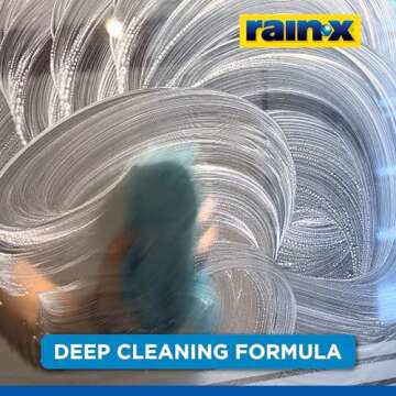 Rain-X 630035 X-Treme Clean Shower Door Cleaner, 12 Fl. Oz, Formulated To Clean Glass Shower Doors - Easy To Use, Removes Soap Scum, Dirt, Hard Water Build-up, Calcium, Lime Stains And Rust Stains