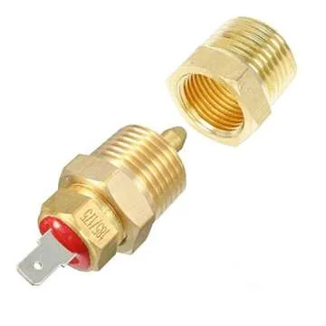 FAERSI 175-185 Degree Electric Cooling Fan Thermostat Kit Temperature Sensor Temperature Switch 40 50 60 AMP Relay Kit