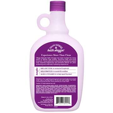 Village Naturals Bath Shoppe Moisturizing Lavender Chamomile Milk Bath - Hydrates Skin - Made With S...